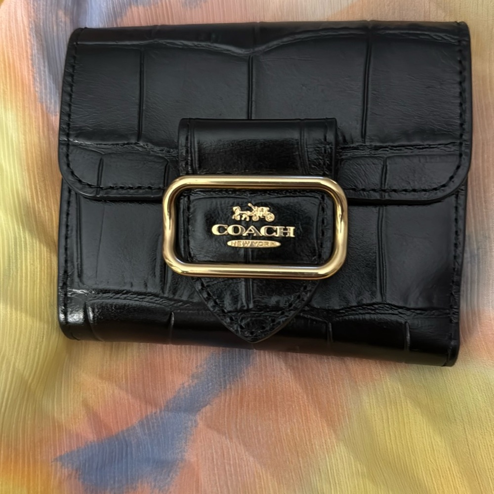 Coach Black Wallet